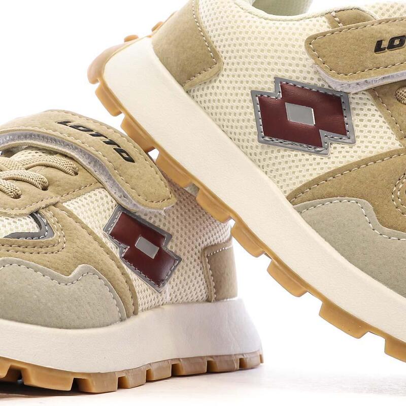 Baskets Beige Garçon Lotto Capri