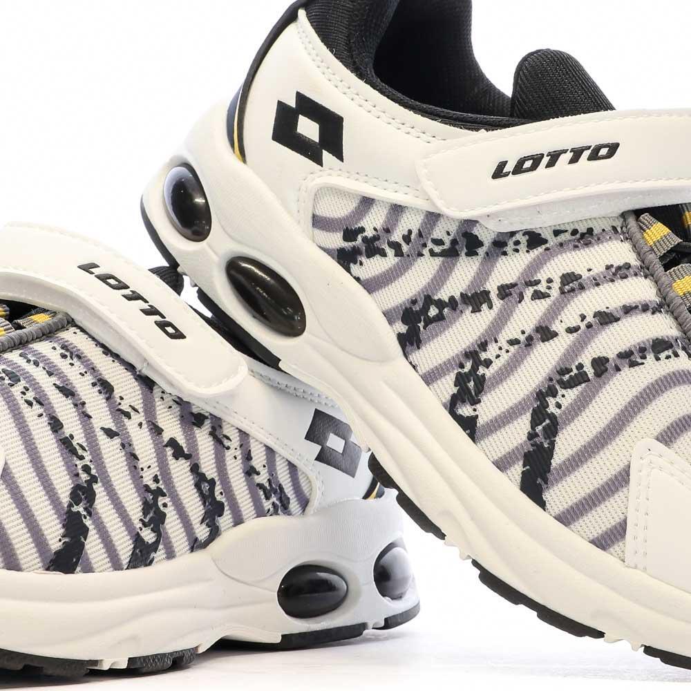 Zapatillas Lotto Sienne Negras/Blancas para Niño 7/7