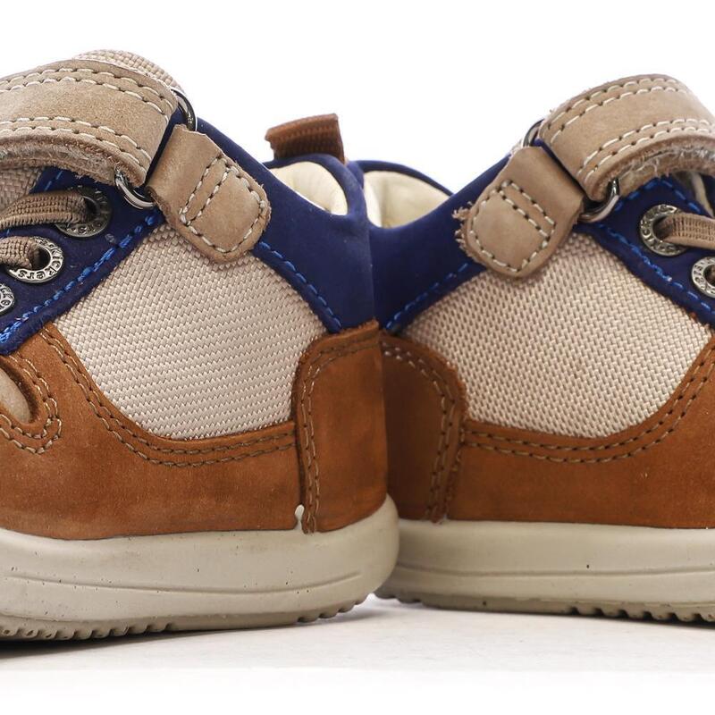 Baskets Hautes Maron/Beige Garçon Kickers Bottillon