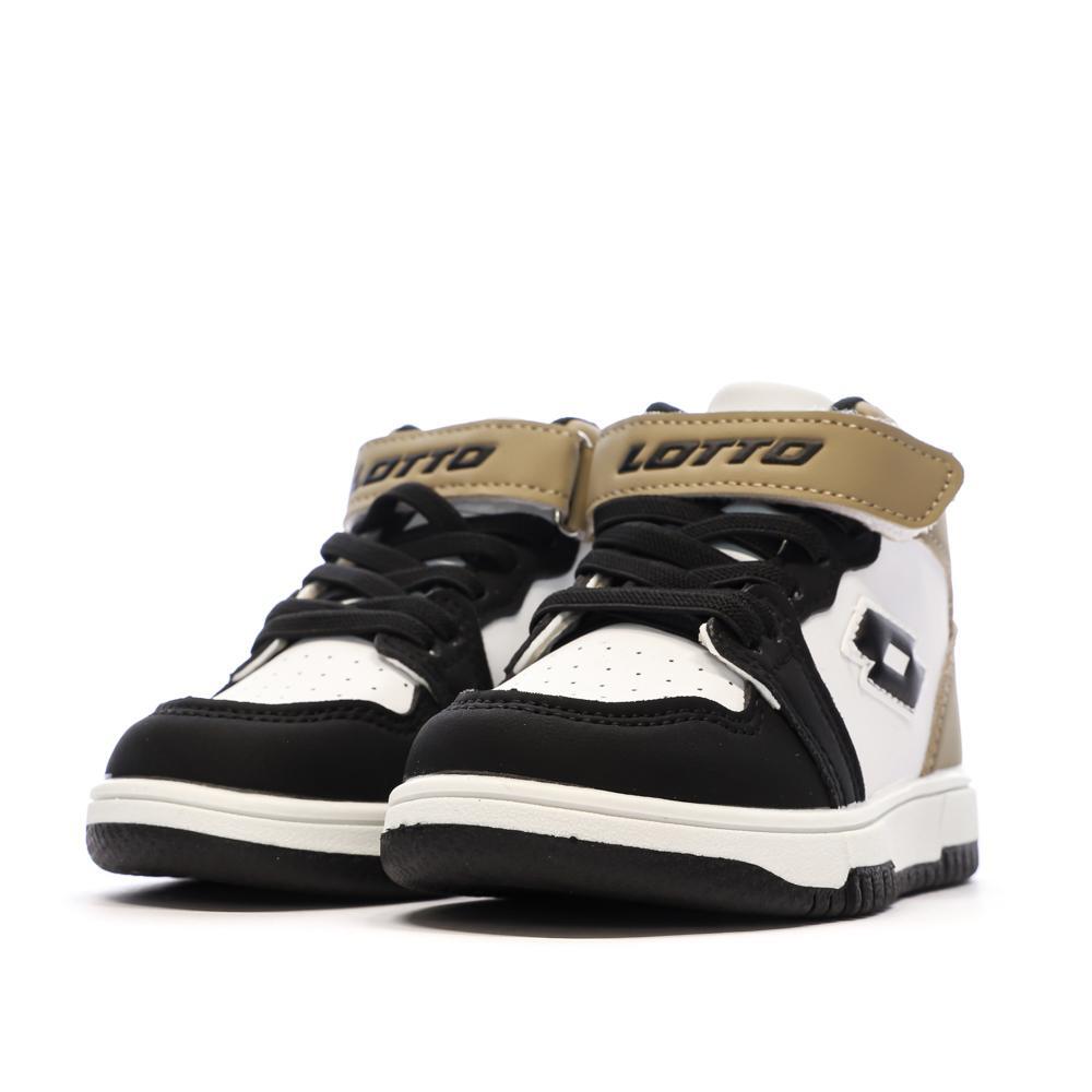 Zapatillas Lotto Ravenne Kaki/Negro para Niño 6/7