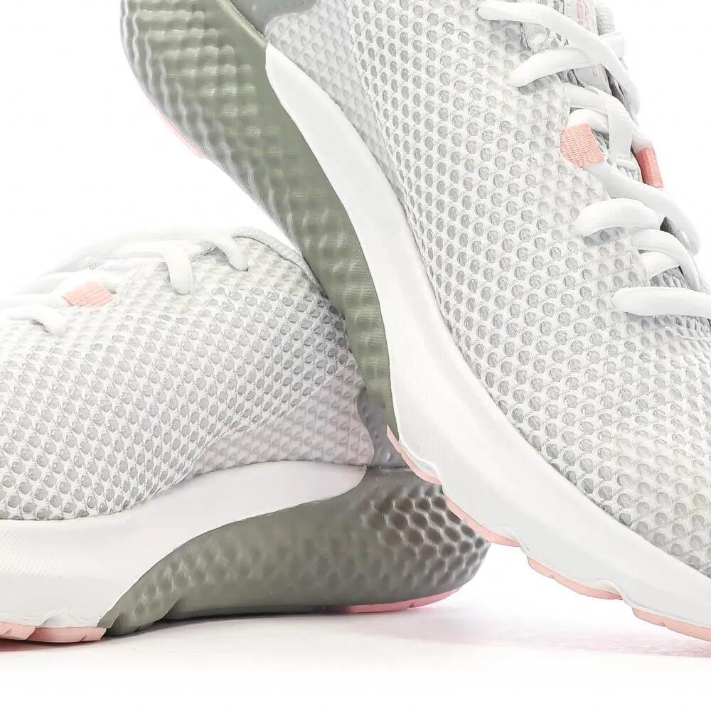 Chaussures de Running  Blanc/Gris/Rose Femme Under Armour Charged Rogue 3 7/7