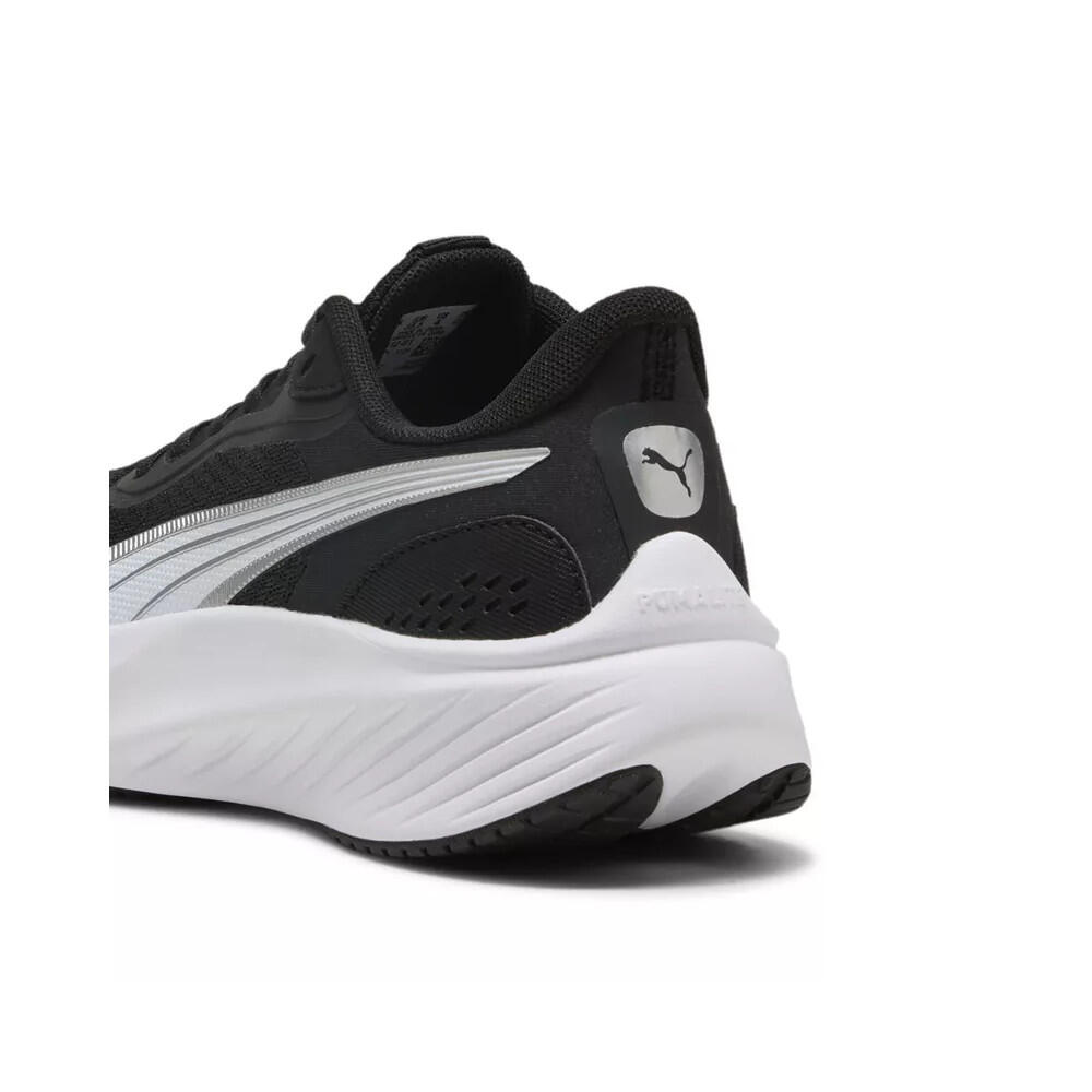 PUMA Pounce Lite  Jr kids indoor trainers 401512 01 Black-White 7/7