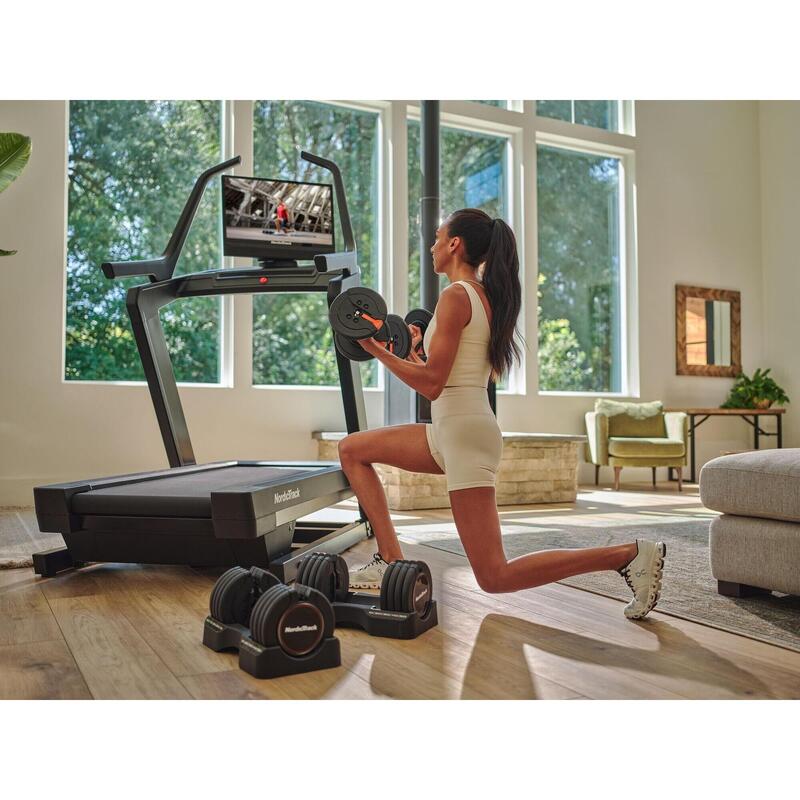 Banda de alergare Nordic Track USA X24 ecran 24 inch pivotant  cu inclinatie 40%