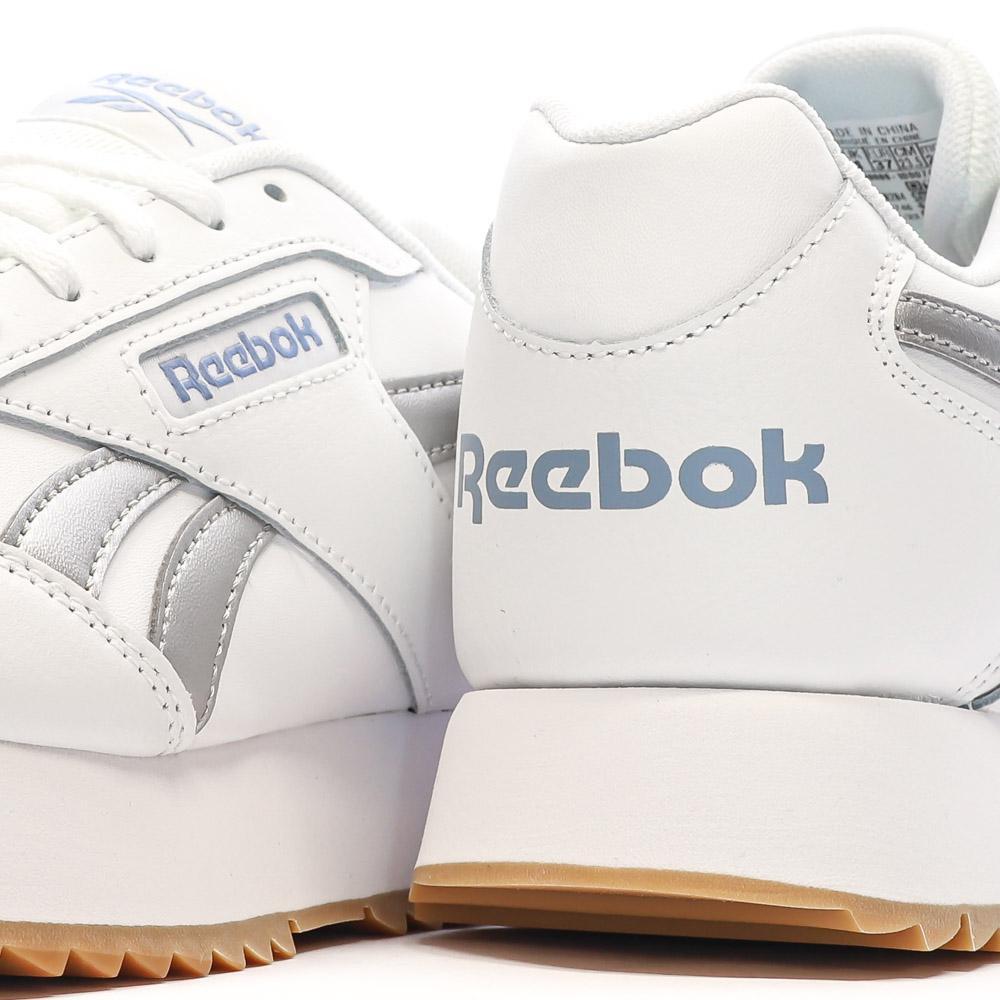 Baskets Blanc/Gris Femme Reebok Glide Ripple Double 100074208 7/7