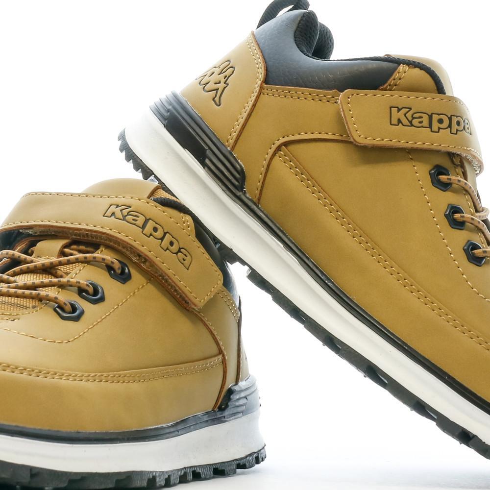 Zapatillas Kappa Monsi de niño con cierre de velcro, color camel - Talla 33 7/7