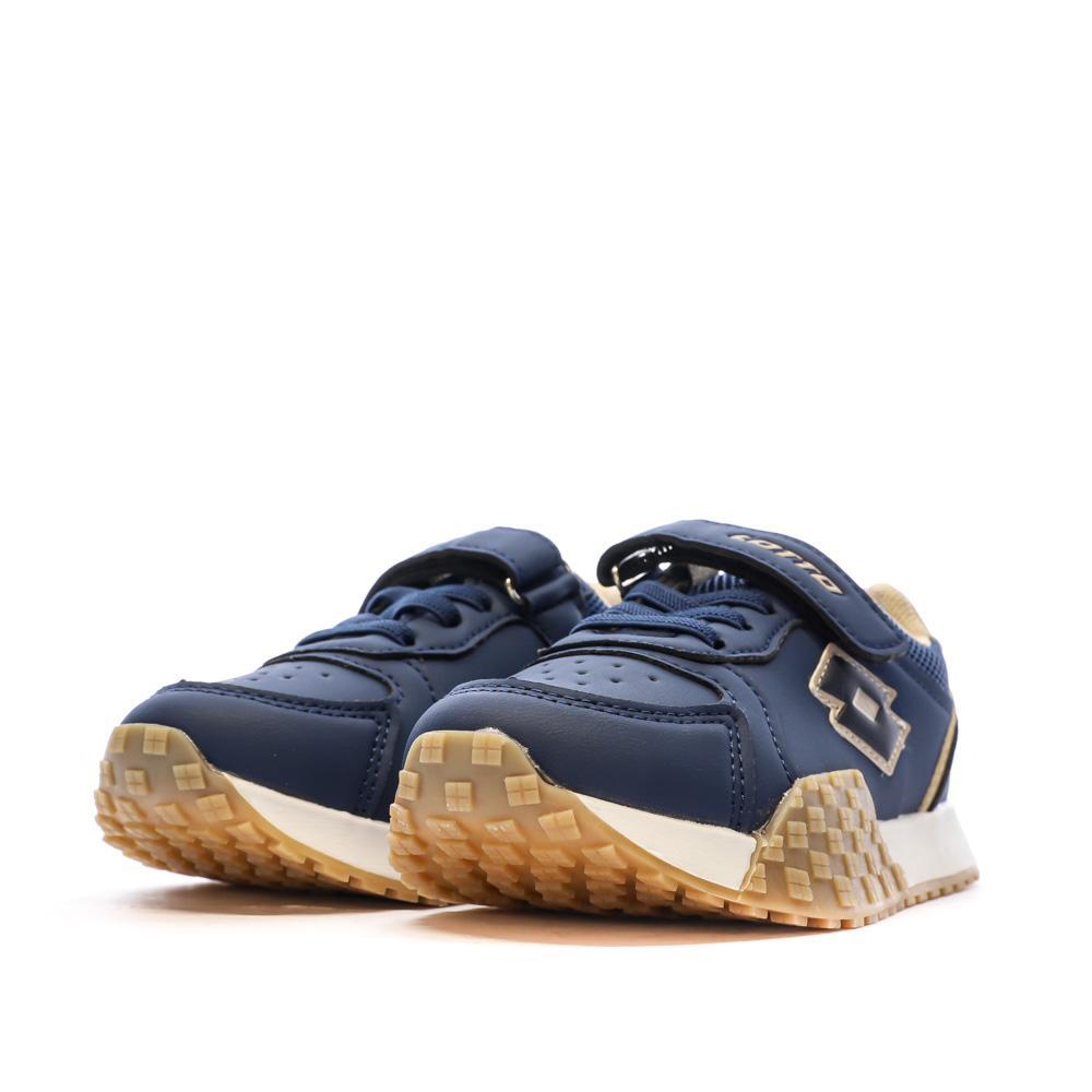 Lotto Novare Marine Jongens Sneakers 6/7
