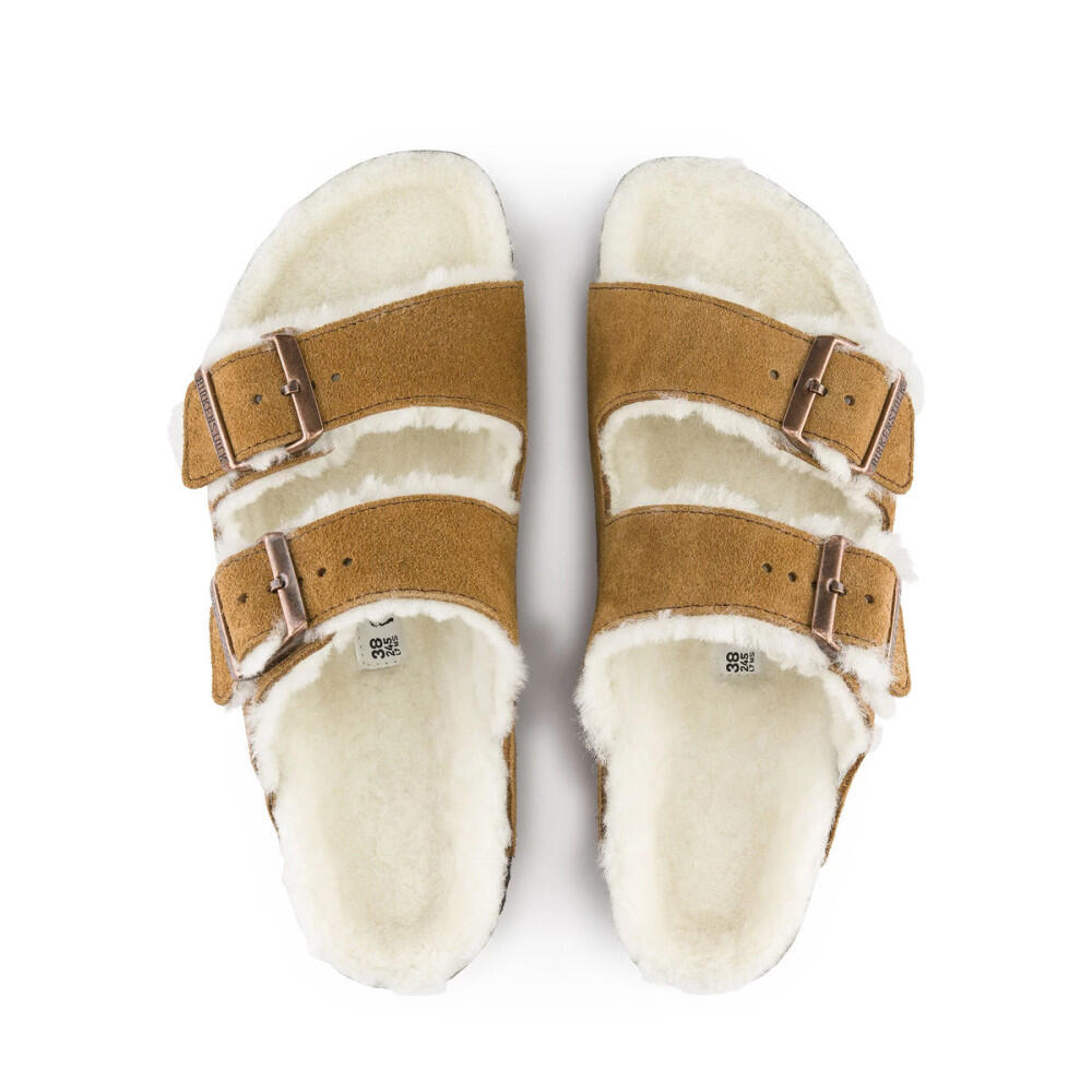 Ciabatta Donna ARIZONA SHEARLING Marrone 6/6