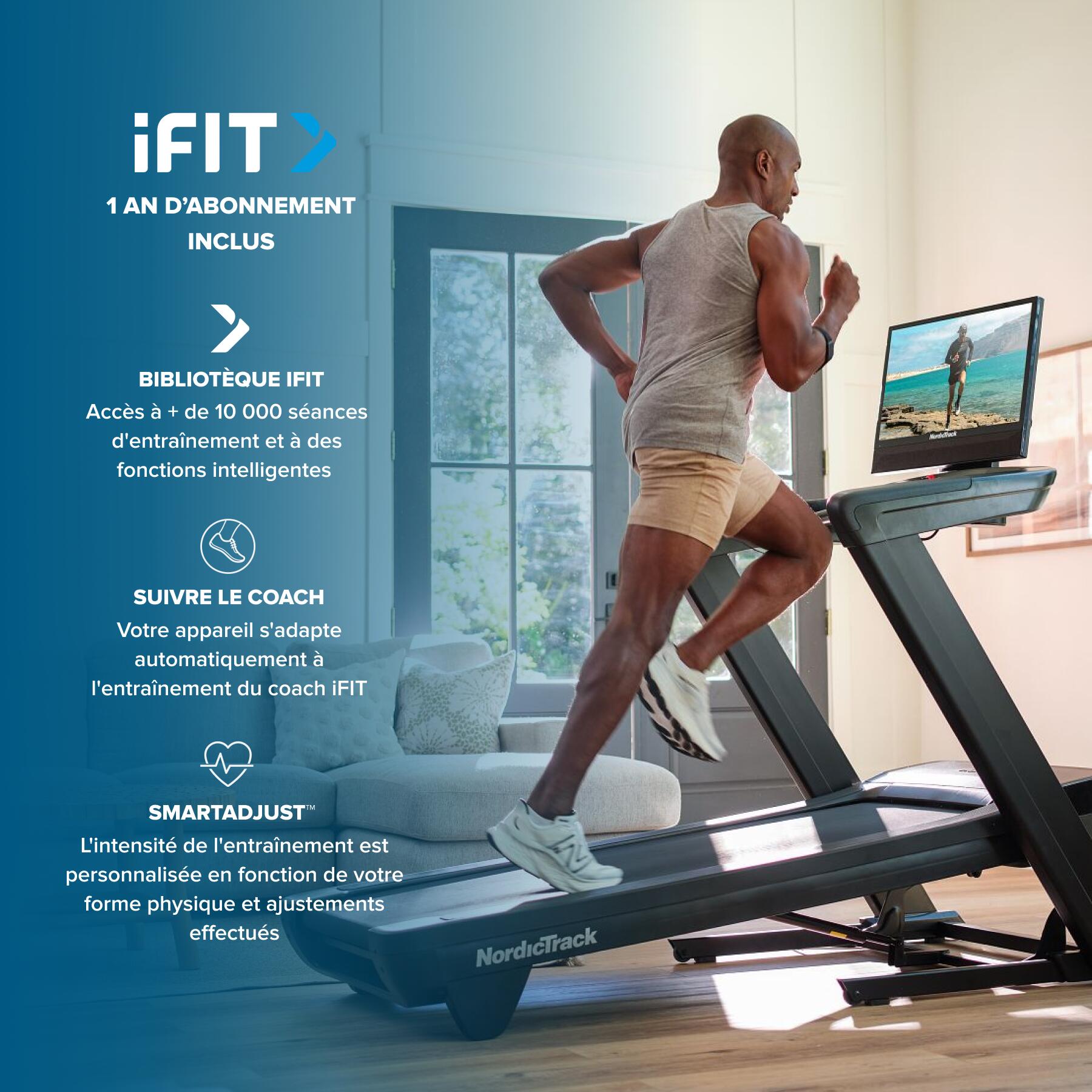 PACK Tapis de course Commercial 2450 + 1 an de coaching iFIT 6/6