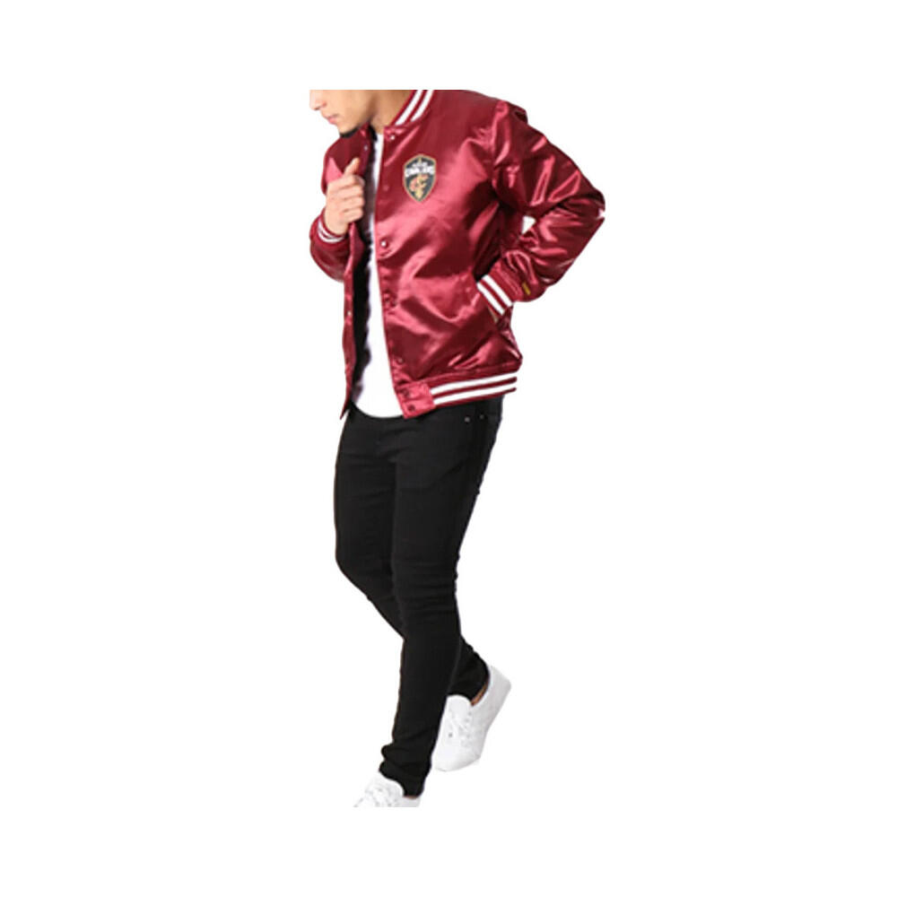 Giacca Bomber New Era Tip Off Cleveland Cavaliers in Raso 7/7
