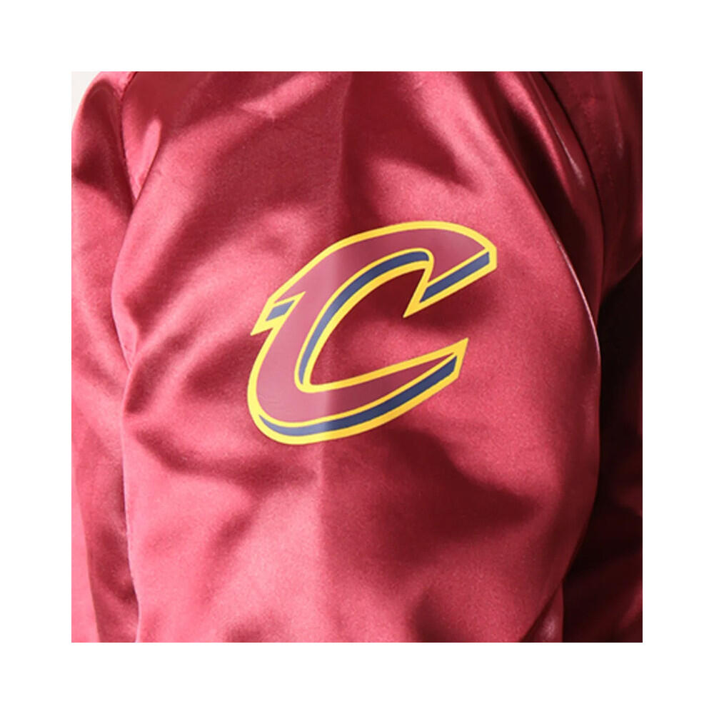 Giacca Bomber New Era Tip Off Cleveland Cavaliers in Raso 6/7