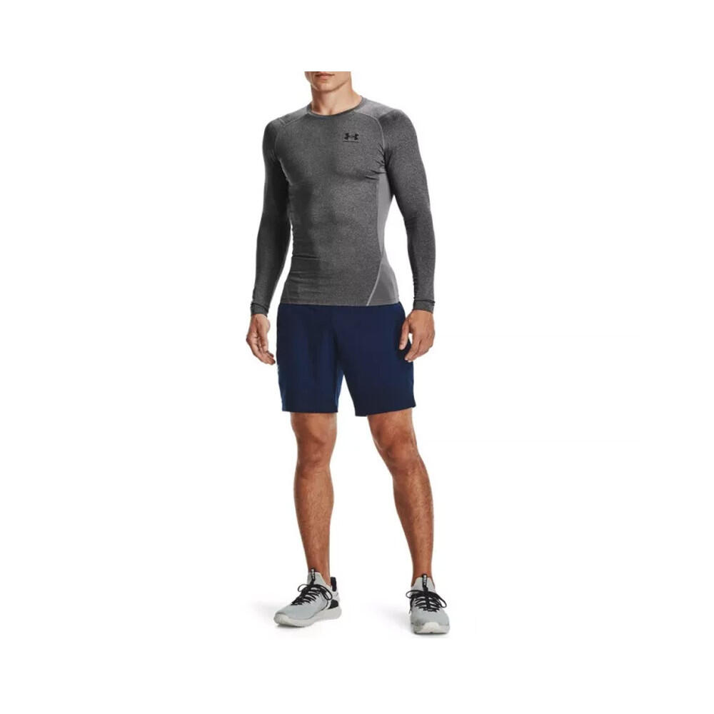 Camisola Under Armour Heatgear Compression Longsleeve, Cinza, Homens 6/6