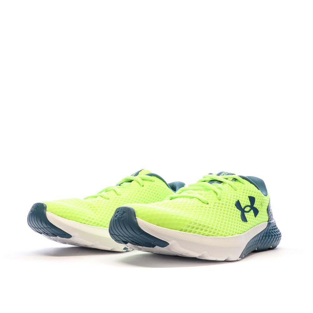 Chaussures de Running Jaune Fluo Femme Under Armour Charged Rogue 3 7/7