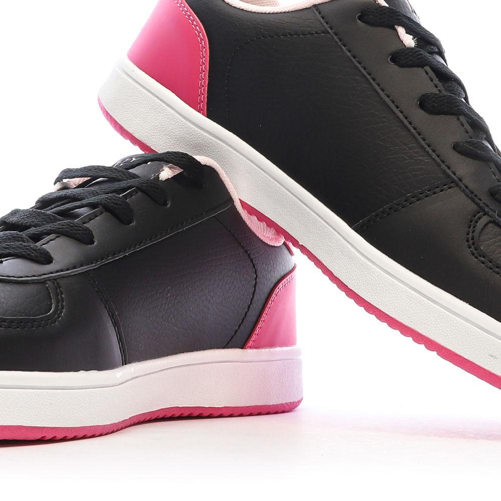 Sneakers Bambina Kappa Malone Stringate Nero/Rosa 7/7