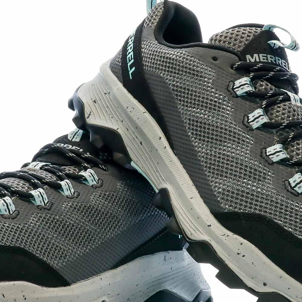 Chaussures de Randonnée Gris/Bleu Femme Merrell Speed Strike 7/7
