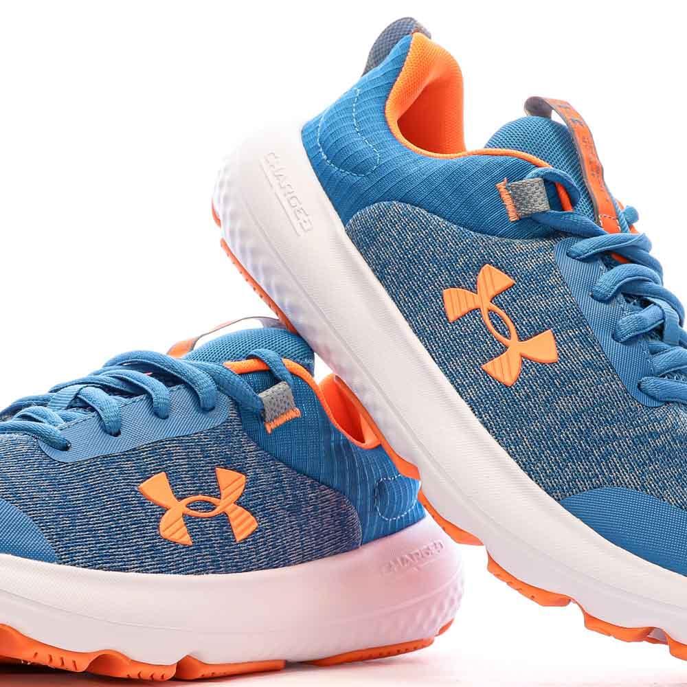Baskets Bleu/Orange Garçon Under Armour Charged Revitalize 7/7