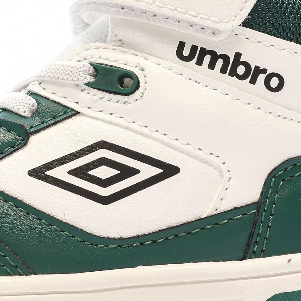 Baskets Vertes/Blanches Garçon Rouge Umbro Olly Vlc 7/7