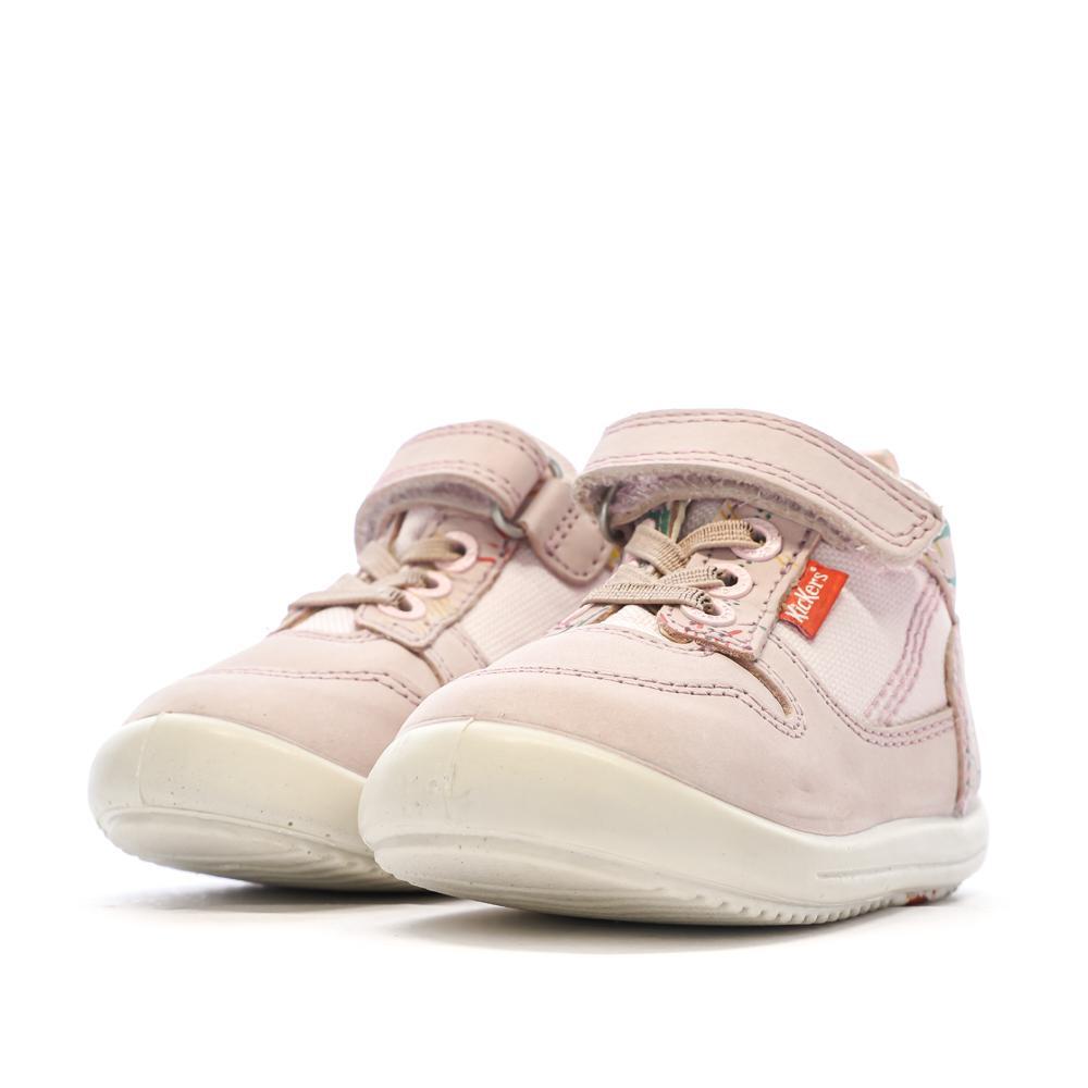 Botines Kickers Rosas de Caña Alta para Niña 7/7