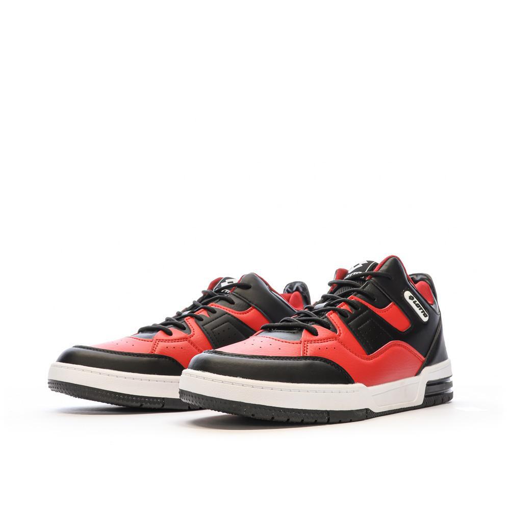 Zapatillas Lotto Thirty 6 Rojas y Negras para Hombre 6/7