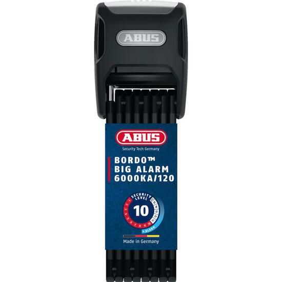 Antivol pliable alarme Abus Bordo Big Alarm 6000KA/120