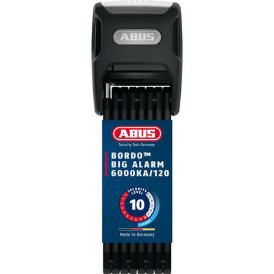 Składany alarm antykradzieżowy Abus Bordo Big Alarm 6000KA/120