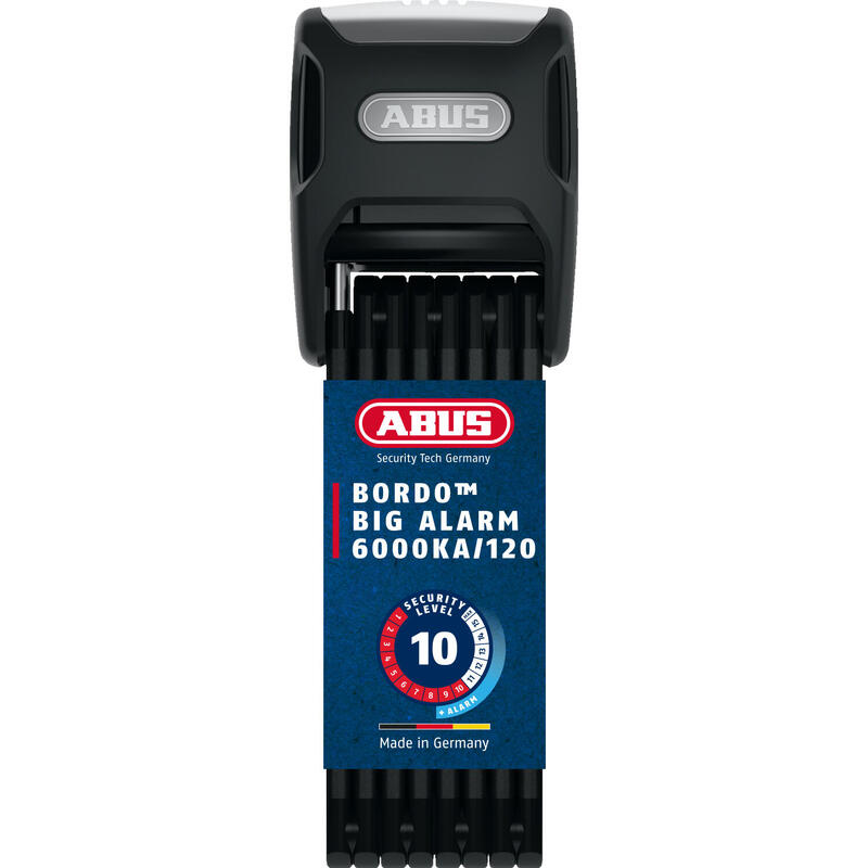 Zamek Składany Bordo Big Alarm Xplus 6000Ka/120 Czarny Sh