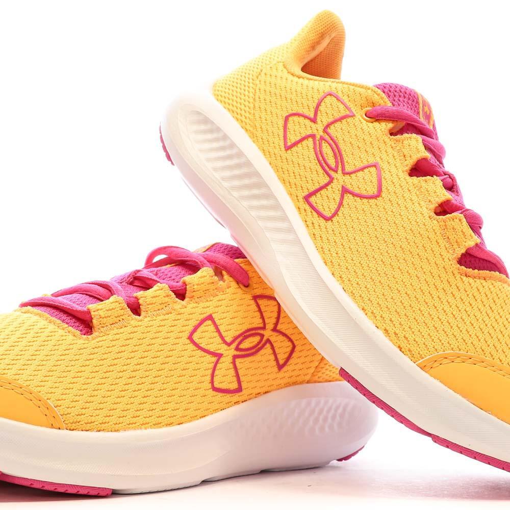 Chaussures de Running Orange Femme Under Armour Charged Pursuit 3 7/7