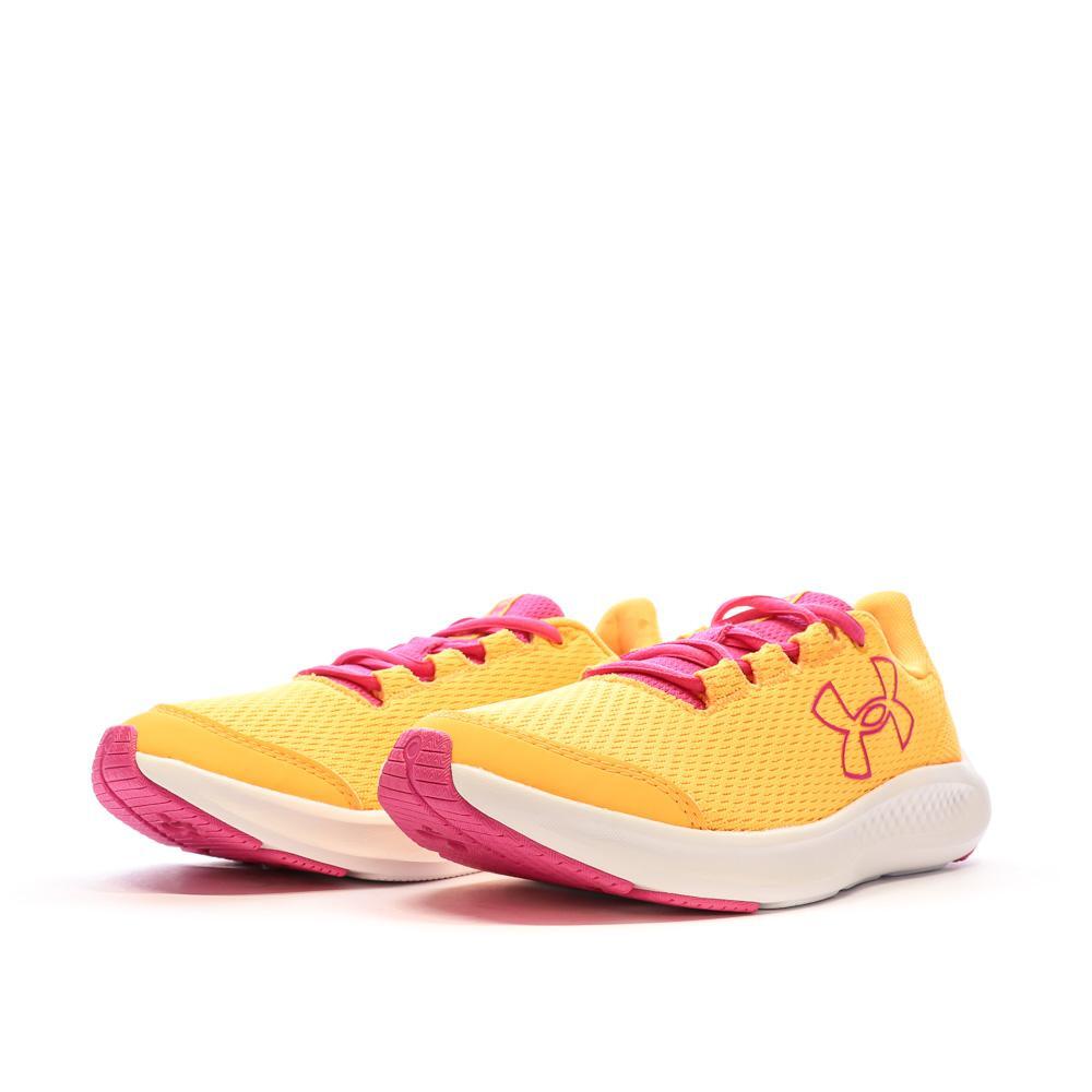 Chaussures de Running Orange Femme Under Armour Charged Pursuit 3 6/7