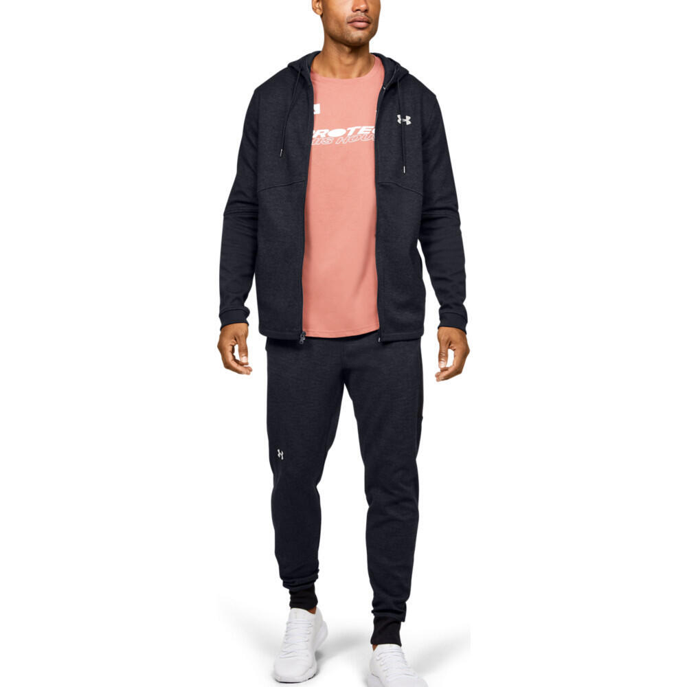 Felpa con cappuccio Under Armour Double Knit Full Zip da uomo 6/7