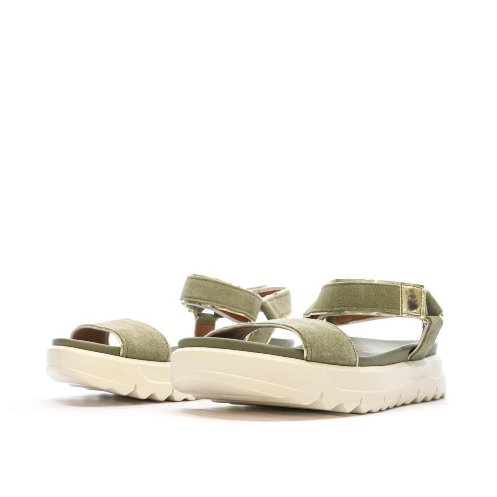 Geox Xand Damen Sandalen Khaki 7/7