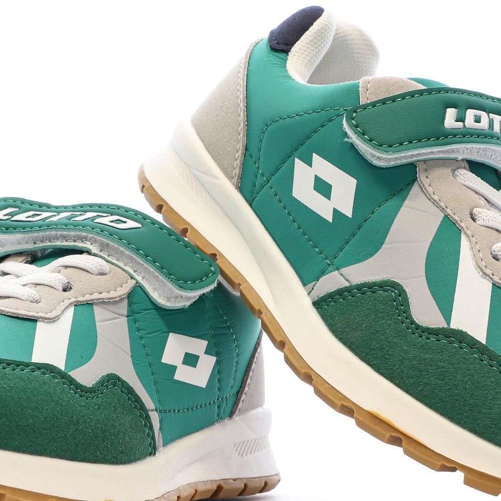 Zapatillas Verdes Lotto Casoria para Niño 7/7