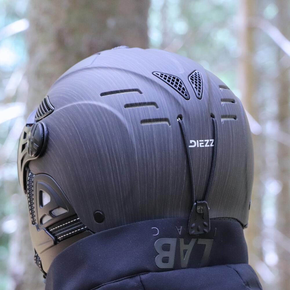 CASQUE VISIERE LOUNA II VENTURY WOOD BLACK 5/6