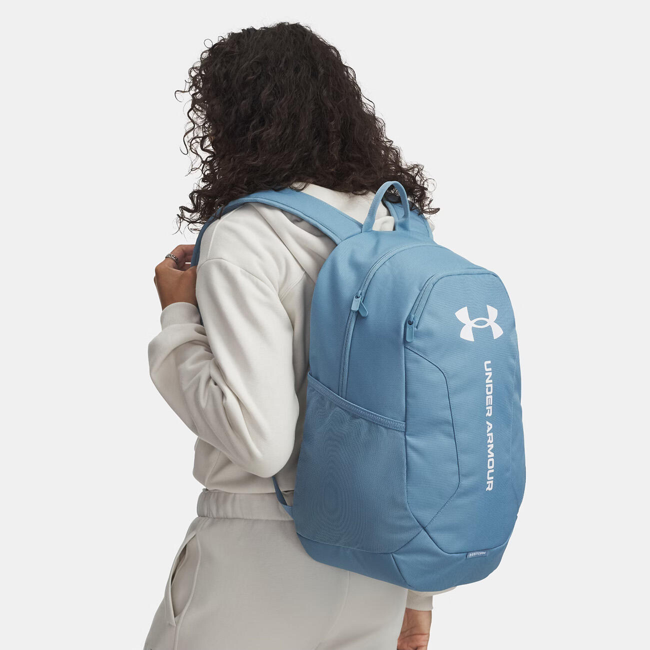 Sac à dos de sport UA Hustle Lite Bleu clair fumé 26,5L 2/4