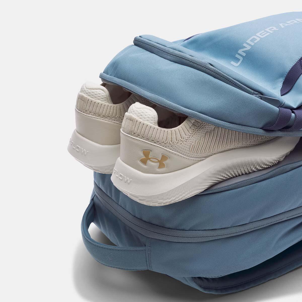 Sac à dos UA Hustle 6.0 Bleu clair fumé 5/6