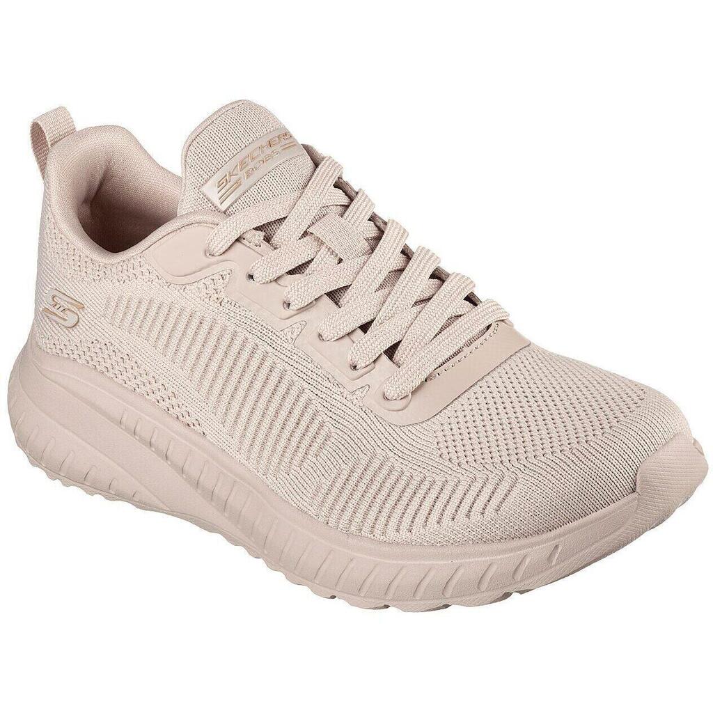 Sneakers Skechers Bobs Squad Chaos-face Off, Beige, Women