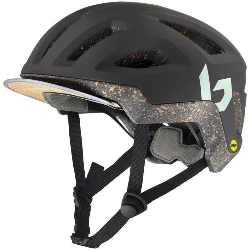 Casque de vélo urbain « Eco React MIPS », vert foncé mat