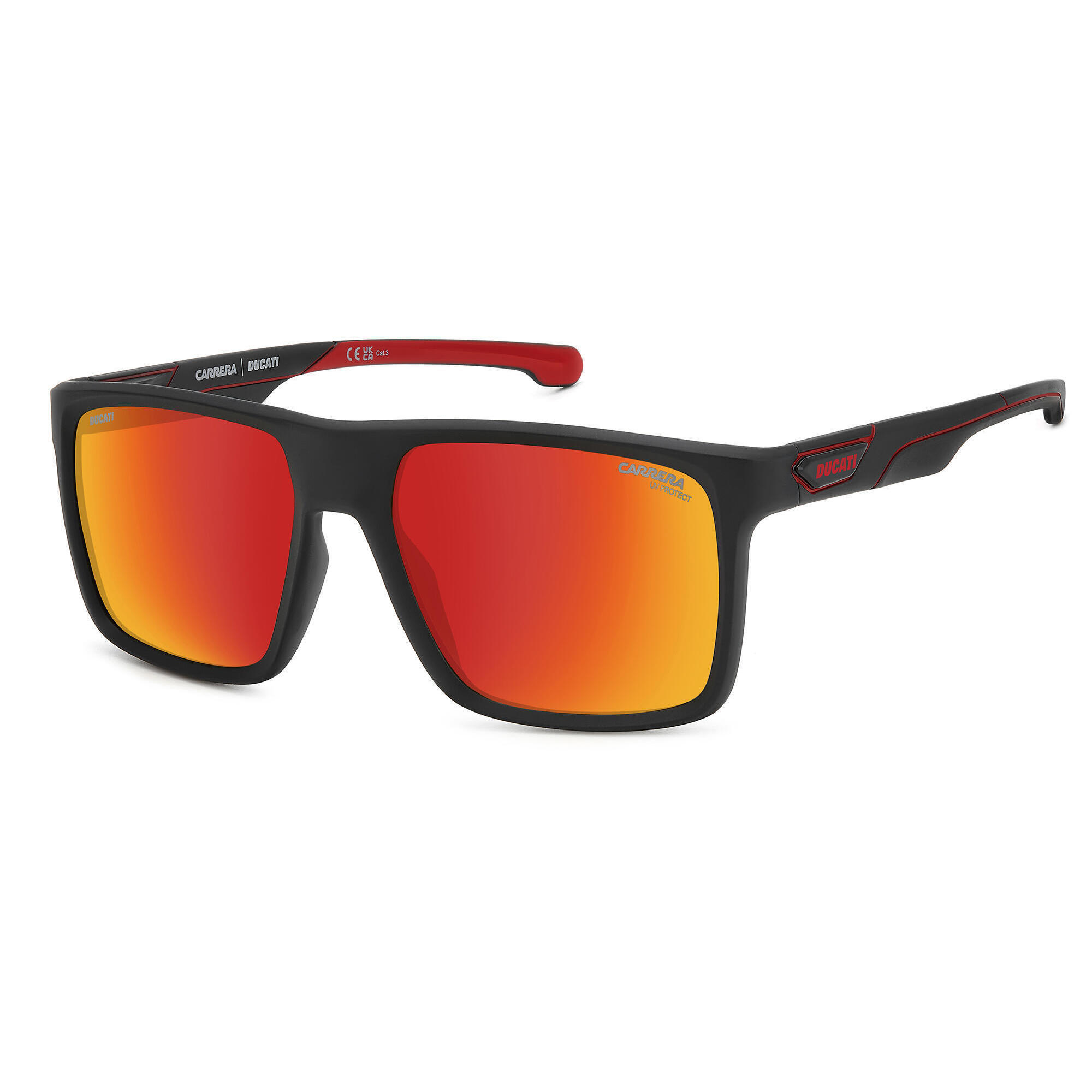 Carrera - Lunettes De Soleil Carrera Ducati Carduc 049/s Homme Taille 57/18/140 - Lunettes De Soleil - Noir|rouge - No Size - Decathlon