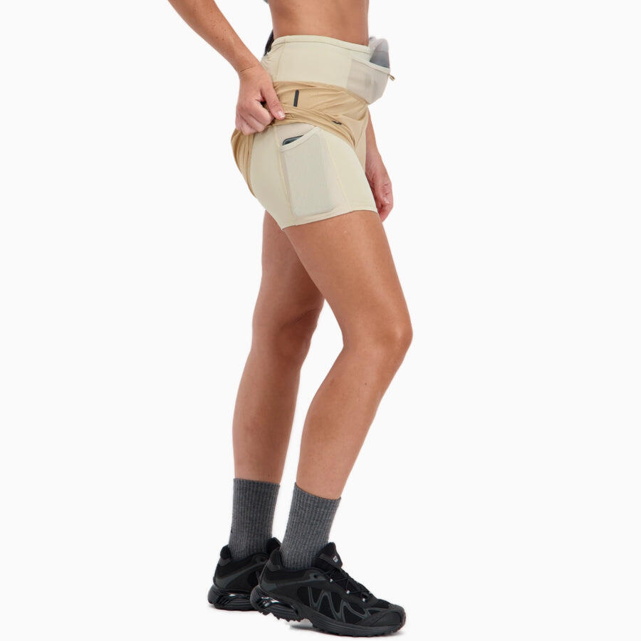 Short 2 en 1 Femme Trail-Running PERFORMANCE MAX 3/7