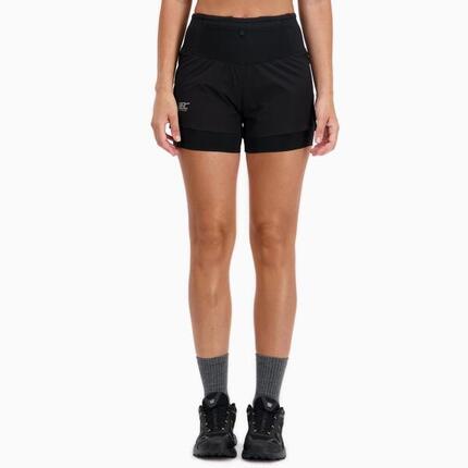 Short 2 en 1 Femme Trail-Running PERFORMANCE MAX
