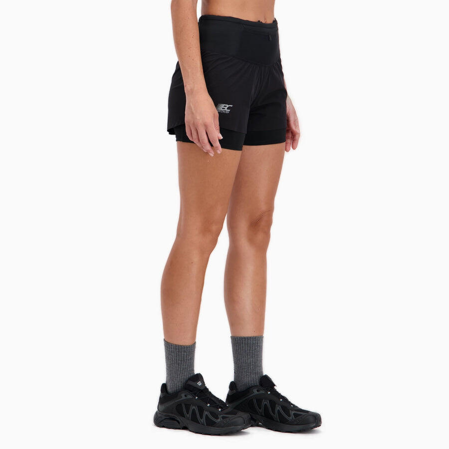 Short 2 en 1 Femme Trail-Running PERFORMANCE MAX 6/7
