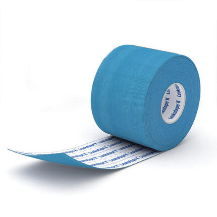 Leukotape® K Bande adhésive élastique 5 m x 5 cm Bleu Ciel