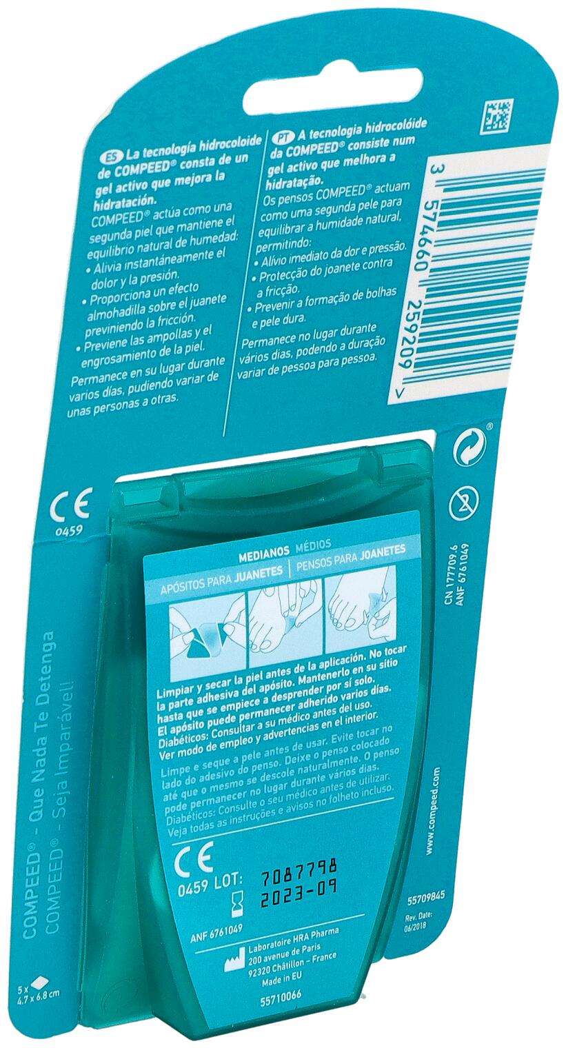 Compeed "Juanetes" 5 Uds 2/3