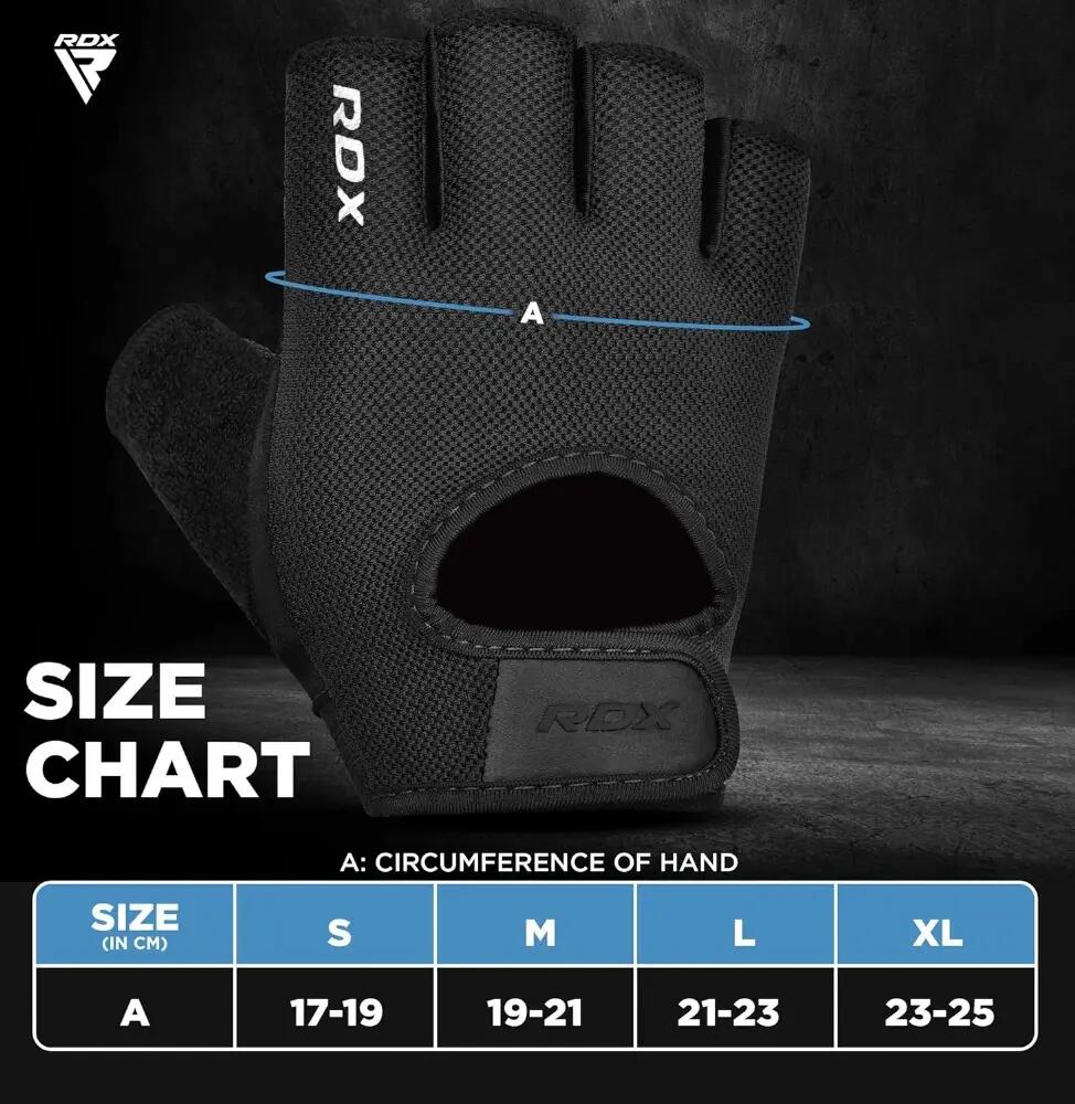 Gym Weight Lifting Gloves T1 7/9