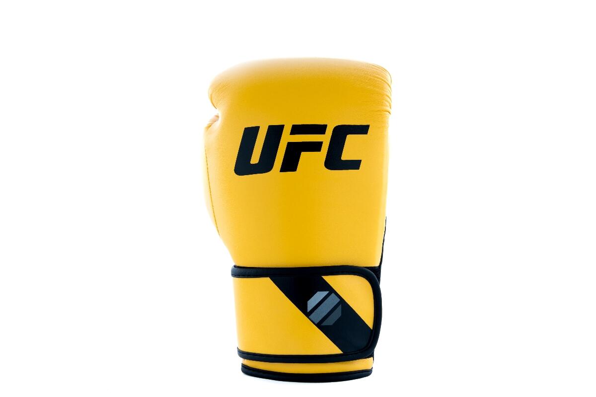 UFC PRO Trainings-Boxhandschuhe – Gelb/Schwarz – 12OZ 2/7
