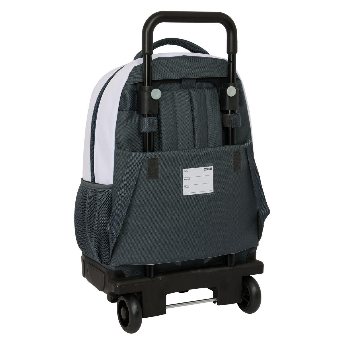 Real Madrid - Cartable Real Madrid C.f. Polyester 600d - Sac À Dos - Blanc - Taille Unique - Decathlon