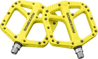 Rockbros platte fietspedalen vtt bmx 9/16 nylon antislip