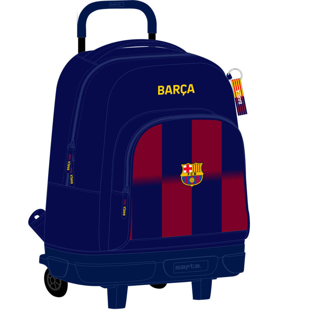 School Bag F.C. Barcelona Polyester 600D