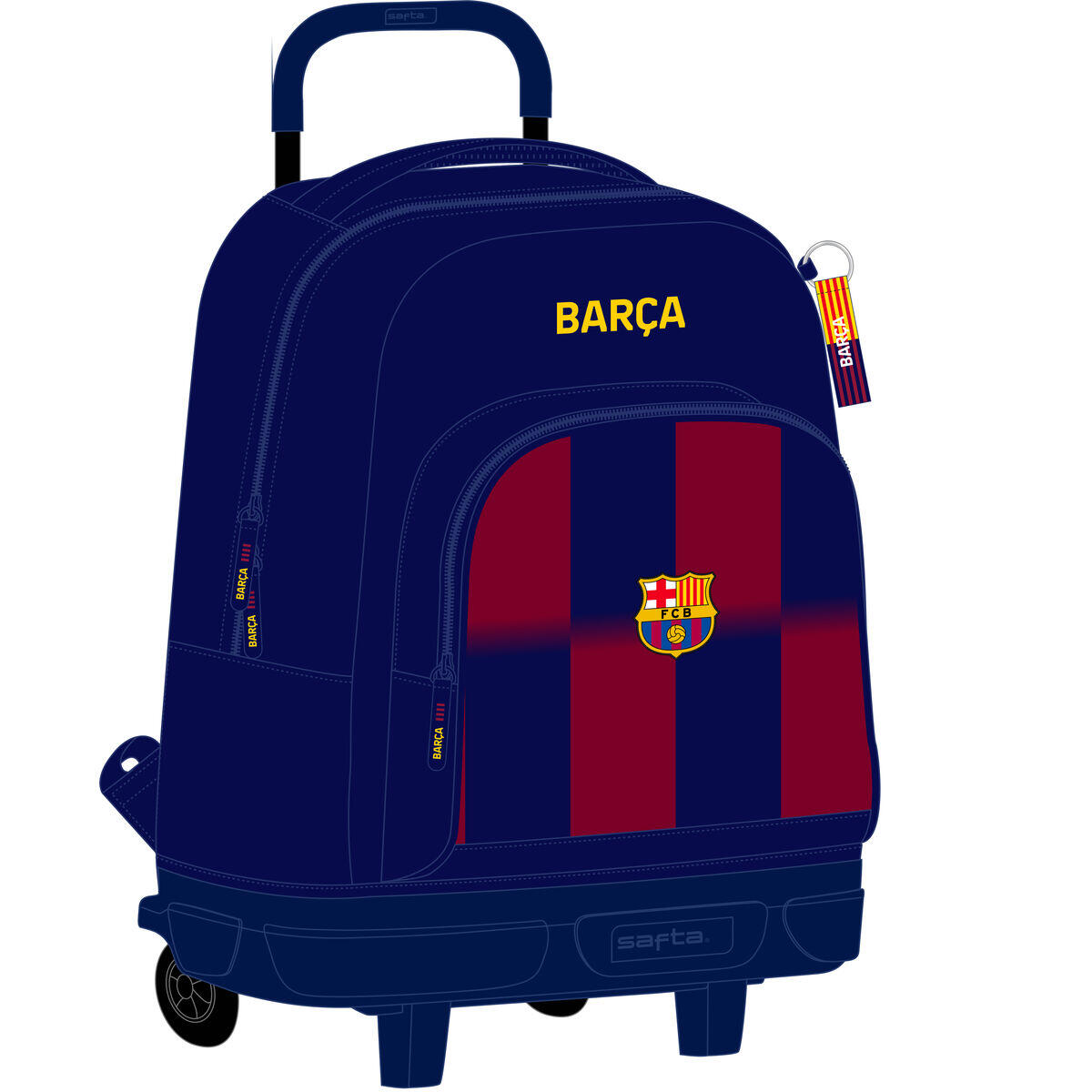 Ghiozdan F.C. Barcelona Poliester 600D