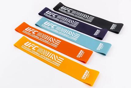 UFC Mini Widerstandsbänder – Set mit 5 Widerständen