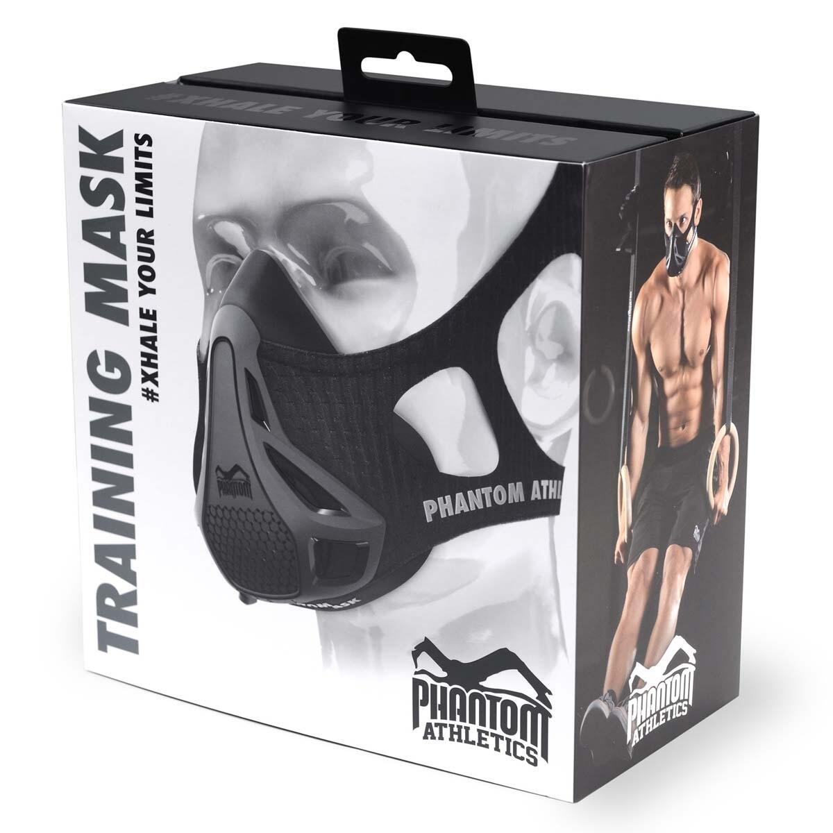 Trainingsmaske Phantom – Schwarz – L 10/10