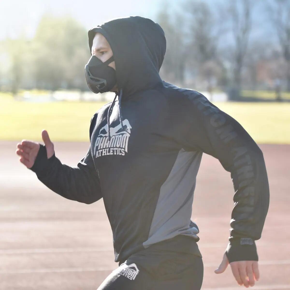 Trainingsmaske Phantom – Schwarz – L 2/10